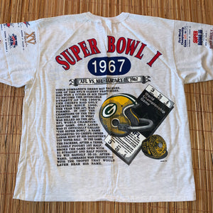 XL - Vintage RARE 1991 Super Bowl Packers Shirt