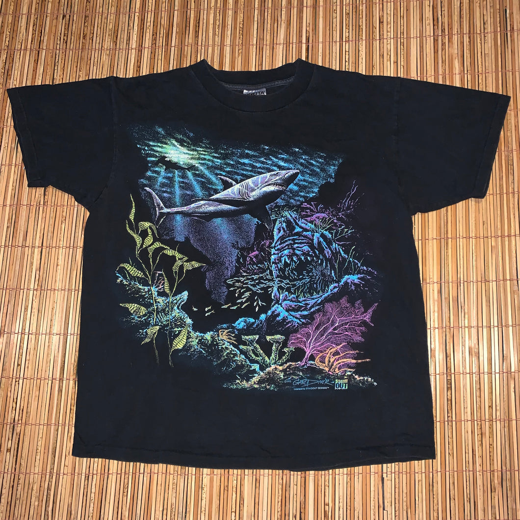 L - Vintage 1993 Aquatic Shark Shirt