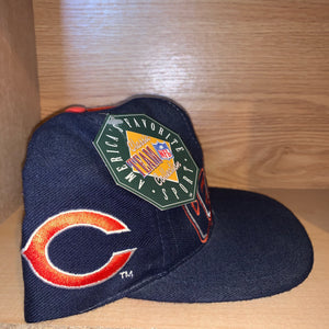 Vintage Chicago Bears The Game Big Logo Snapback Hat