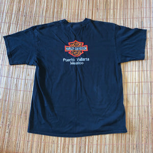 XL - Harley Davidson Embroidered Mexico Shirt