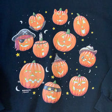Load image into Gallery viewer, XL - Vintage 90s Halloween Pumpkin Sweater