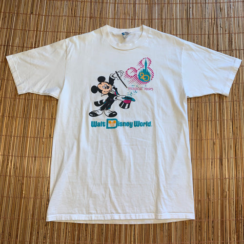 L - Vintage 1991 Mickey Mouse Walt Disney World Shirt