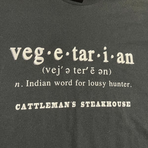 XL - Vintage Vegetarian Vegan Funny Shirt