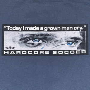 XL - Umbro “Today I Made A Grown Man Cry” Hardcore Soccer Shirt