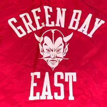 Load image into Gallery viewer, M/L - Vintage Green Bay East High School Devils Fleece Lined Champion Cross Country Jacket