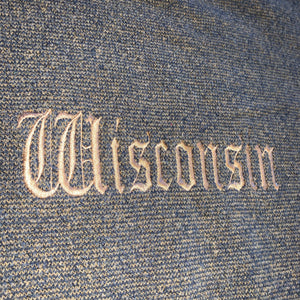 XXL - Vintage Embroidered Wisconsin Sweatshirt