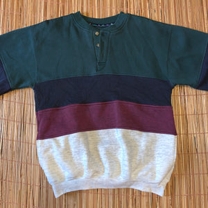 M - Arizona Sport Color Block Sweater
