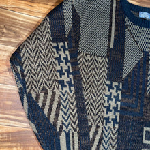 Load image into Gallery viewer, XLT - Vintage Geometric Pattern Acrylic Sweater