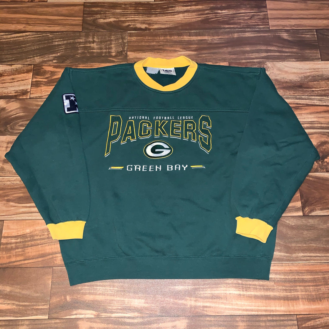 Short L/XL - Vintage Green Bay Packers Lee Sport Crewneck