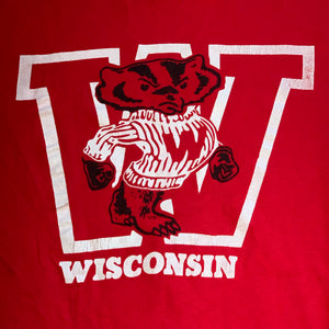 L - Vintage Wisconsin Badgers Shirt