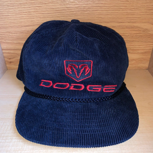 Vintage 80s Dodge Ram Corduroy Hat