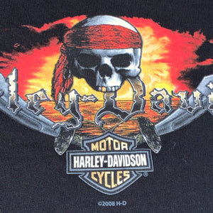M - Harley Davidson U.S. Virgin Islands Pirate Shirt