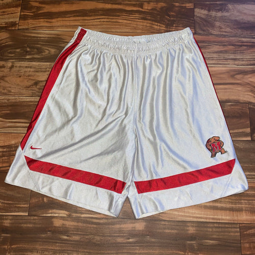 L/XL - Vintage/Early 2000s Nike Team Maryland Terrapins Shorts