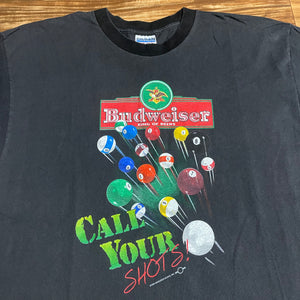 XL - Vintage 1998 Budweiser Billiards Shirt