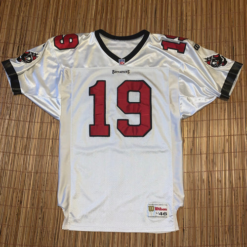 L / 46 - Vintage 90s Keyshawn Johnson Buccaneers Jersey