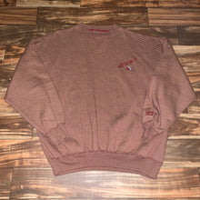 Load image into Gallery viewer, XL/XXL - Vintage 49ers Fleece Lined Striped Crewneck