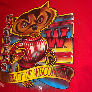 XL - Vintage Wisconsin Badgers Shirt