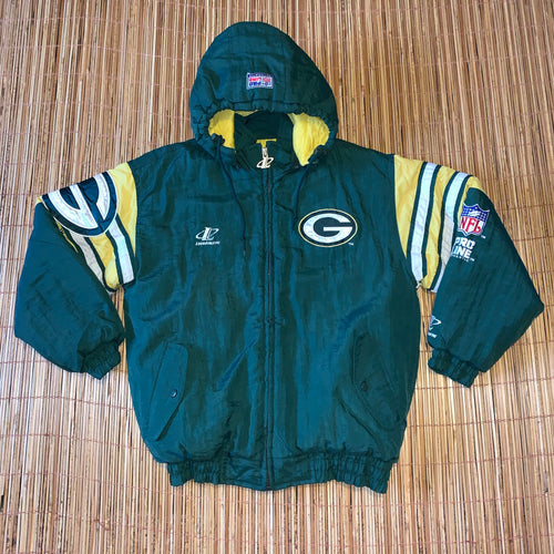 M/L - Vintage Green Bay Packers Jacket