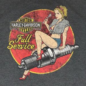 L - Harley Davidson Pin Up Girl Shirt