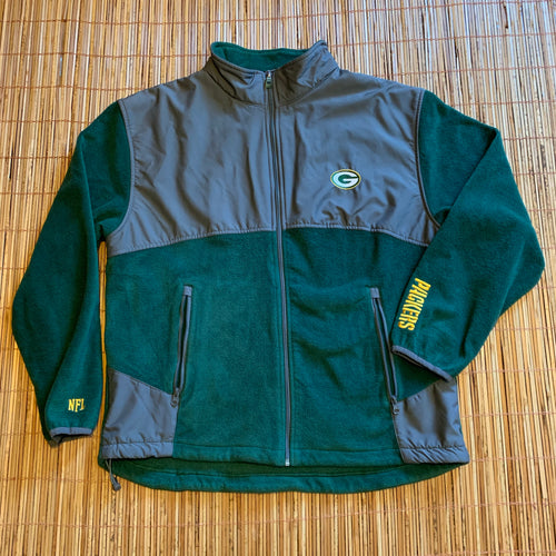 XL - Green Bay Packers Full Zip Fleece