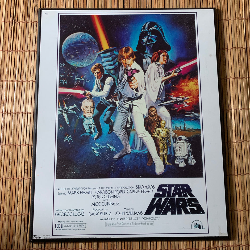 2007 Star Wars 1977 Original Movie Poster Reprint