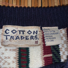 Load image into Gallery viewer, L - Vintage Cotton Traders Coogi Like Sweater