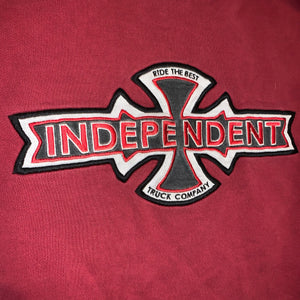 M - Vintage Independent Skateboarding Hoodie