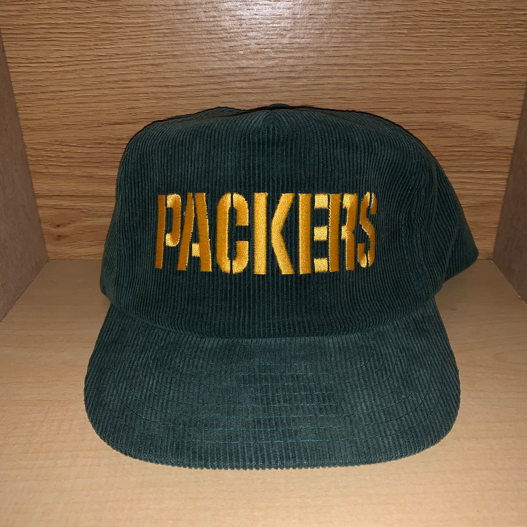 Vintage Green Bay Packers Corduroy Hat