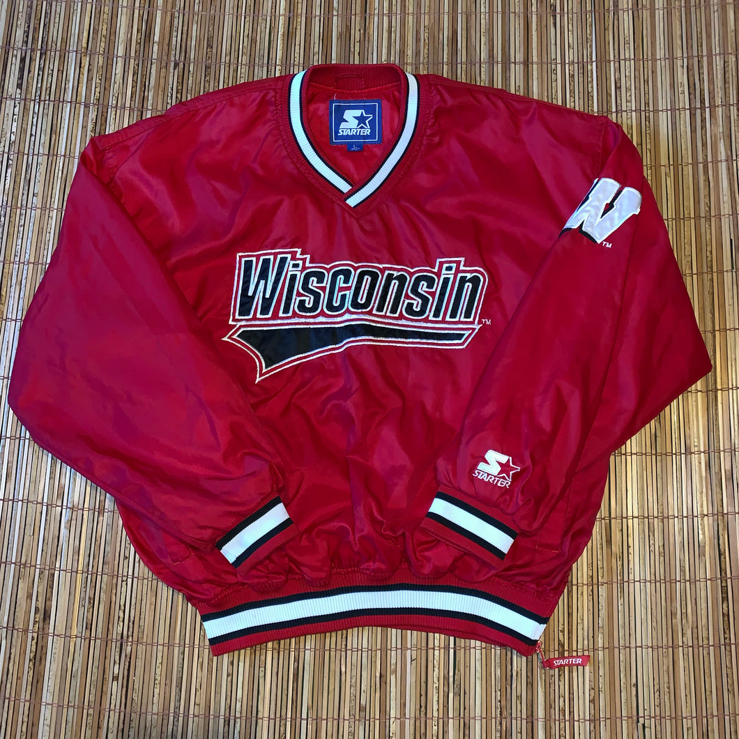 L - Vintage Wisconsin Badgers Starter Jacket