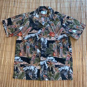 M/L - Vintage Hawaiian Surfing Shirt
