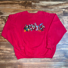 Load image into Gallery viewer, Short XL - Vintage Embroidered Looney Tunes Crewneck