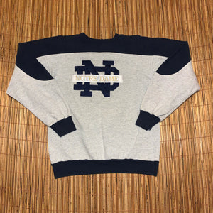 L - Vintage 90s Notre Dame Sweater