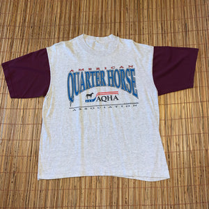 L(See Measurements) - Vintage Quarter Horse AQHA Shirt