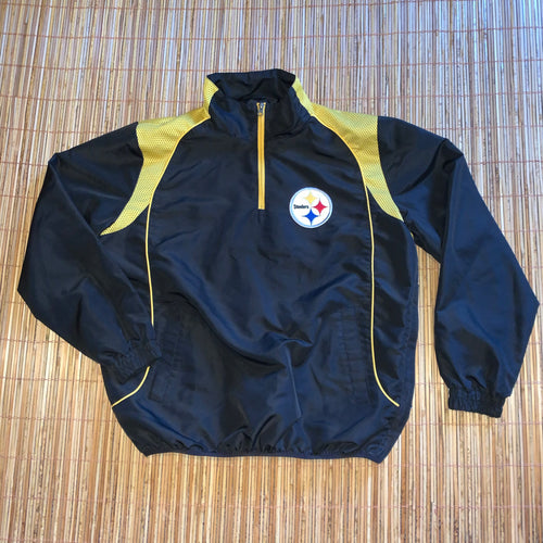 L/XL - Pittsburgh Steelers NFL Windbreaker