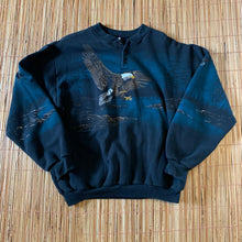 Load image into Gallery viewer, M(See Measurements) - Vintage 1992 All Over Print Eagle Sweater
