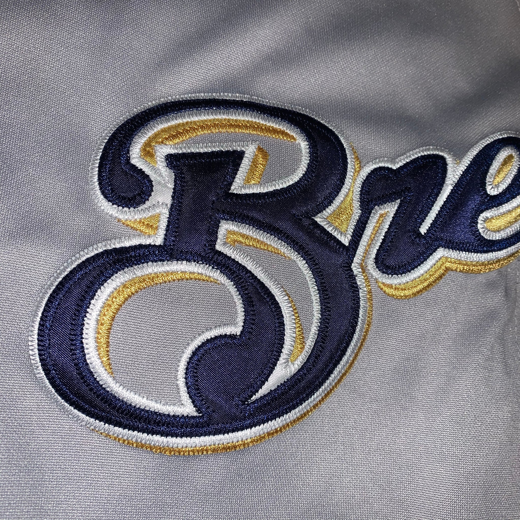 L/XL - Ryan Braun 40th Anniversary Stitched Brewers Jersey