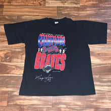 Load image into Gallery viewer, XL - Vintage 1995 Atlanta Braves Marquis Grissom Autographed Shirt