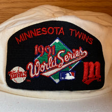 Load image into Gallery viewer, Vintage 90s Minnesota Twins World Series Hat