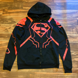 L/XL - Superman Full Zip Hoodie