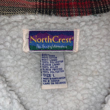 Load image into Gallery viewer, L/XL - NorthCrest Sherpa Lined Flannel Shirt
