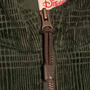 XL - Disney Mickey Goofy Green Soft Zip Jacket
