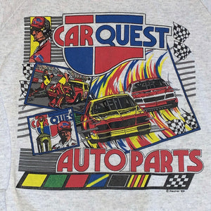 M/L - Vintage 1989 Car Quest Auto Parts Nascar Crewneck