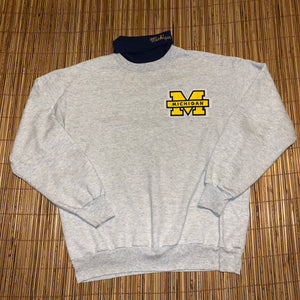 L - Vintage Embroidered Michigan Sweater