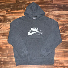 Load image into Gallery viewer, L - Vintage Nike USA Center Swoosh Spellout Hoodie