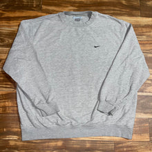Load image into Gallery viewer, XXL - Vintage 2000s Essential Nike Swoosh Crewneck
