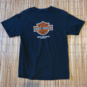 M - Harley Davidson Cabo San Lucas Mexico Embroidered Shirt