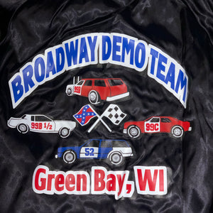 M/L - Vintage Green Bay Demo Team Satin Jacket