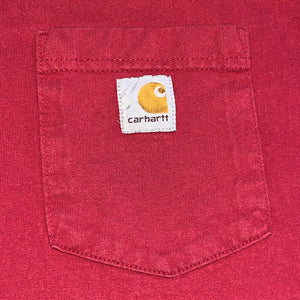 L - Carhartt Front Pocket 1/4 Button Shirt
