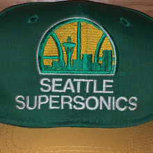 Load image into Gallery viewer, Vintage Seattle SuperSonics NBA Hat