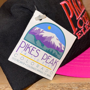 Vintage NWT Pikes Peak Colorado Snapback Hat